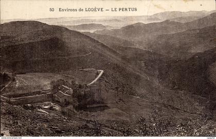Environs de Lodeve - Les Pertus - CPA