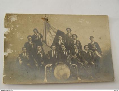 RHONE-CARTE PHOTO CONSCRITS LOIRE SUR RHONE-CLASSE 1924 -ANIMEE