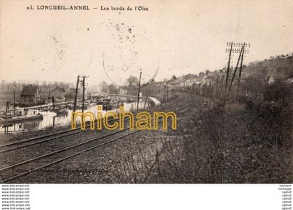C P A  60  -    LONGUEIL  -  ANNEL - les bords de   l'oise