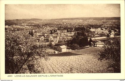 CPA Lons le Saunier Depuis L'Ermitage