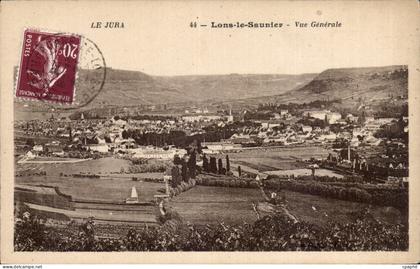 CPA Lons le Saunier Vue generale