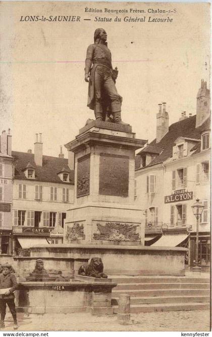 Lons le Saunier - Statue du General Lecourbe - Jura