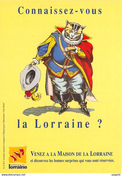 CPM La Lorraine vous invite a sa decouverte et a devenir Ami de la Lorraine Chat