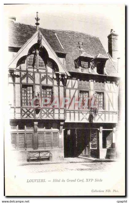Louviers - Hotel du Grand Cerf - CPA