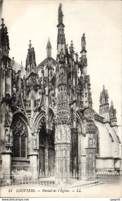 Louviers - L'Eglise CPA