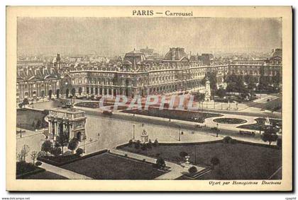 CPA Paris Carrousel Louvre