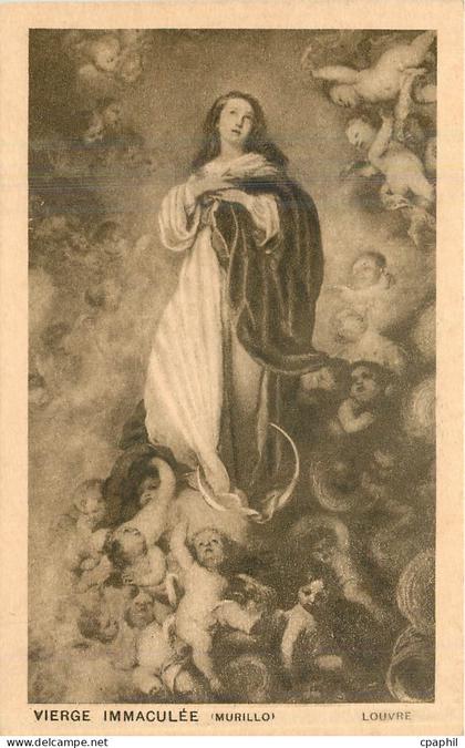 CPA Vierge Immaculee Murillo Louvre