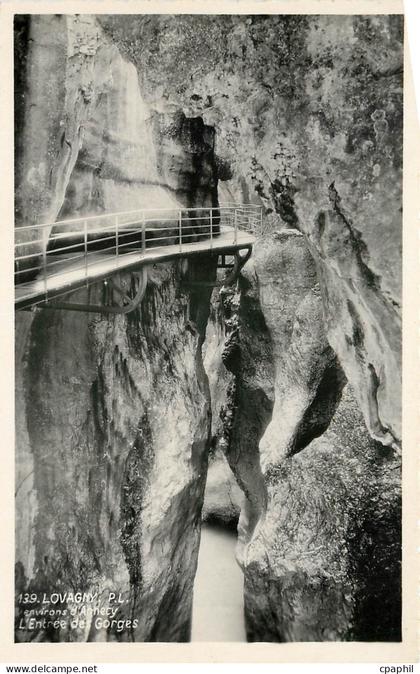 CPA Lovagny l'Entree des Gorges