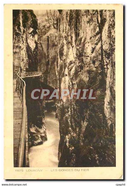 CPA Lovagny Les Gorges du Fier