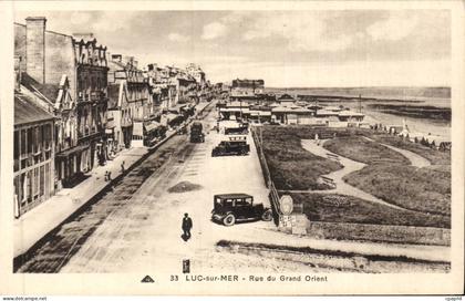 CPA Luc sur Mer Rue du grand Orient