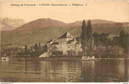 Carte Postale Ancienne - 74 - Lugrin - Château de Tourronde - CPA - Voir Scans Recto-Verso - Poscard - Carta Postal -  P