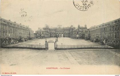 CPA Luneville Le Chateau