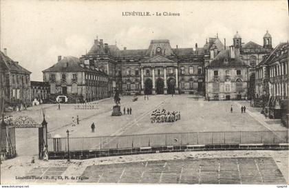 CPA Luneville Le Chateau