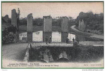 86 LUSSAC-les-CHATEAUX - Vue Ouest