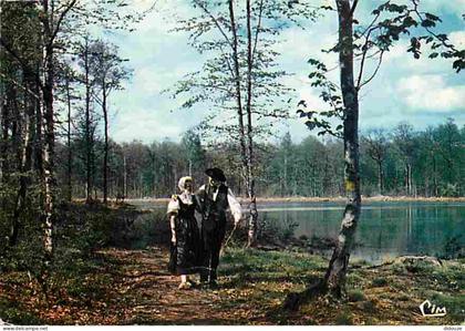 70 - Luxeuil les Bains - L'étang des Sept Chevaux - Folklore avec les Gauch'nots et  Gauch'nottes de Luxeuil les Bains -