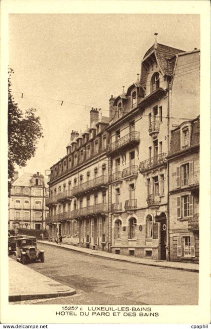 CPA Luxeuil les Bains Hotel du Parc et des Bains