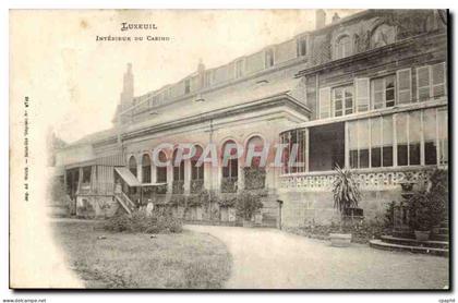 Luxeuil les Bains CPA Interieur du casino