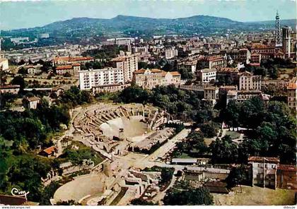 Carte Postale - 69 - Lyon - Centre de la ville antique - les 2 Théatres gallo-romains - Archéologie - Antiquité - Carte