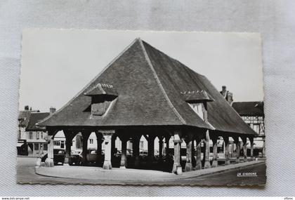 AA484, Cpsm 1962, Lyons la Forêt, la halle, Eure 27