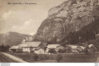 Magland - vue générale