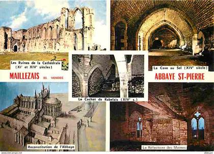 85 - Maillezais - Abbaye Saint Pierre - Multivues - CPM - Voir Scans Recto-Verso