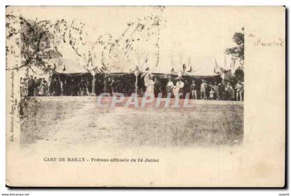 Mailly le Camp - Tribune officielle de 14 Juillet - CPA