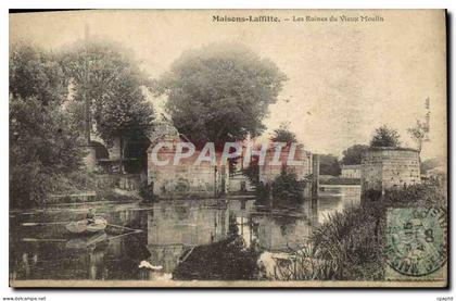 CPA Maisons Laffitte Les Ruines du Vieux Moulin