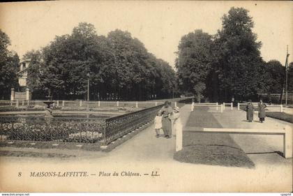 CPA Maisons Laffitte Place du Chateau