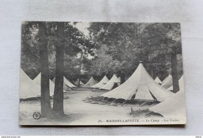 Maisons Laffitte, le camp, les tentes, Yvelines 78