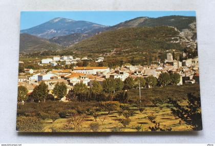 AC538/3, Cpm 1990, Malaucene, vue générale, le mont Ventoux, Vaucluse 84