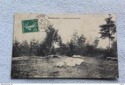 Cpa 1912, Malesherbes, carrefour des huit allées, Loiret 45