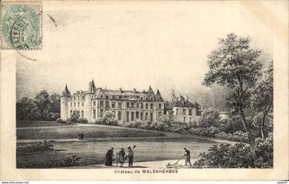 CPA Chateau de Malesherbes