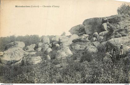 CPA Malesherbes (loiret) chemin d aury