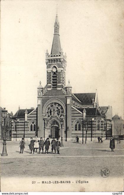 CPA Malo Les Bains L'Eglise