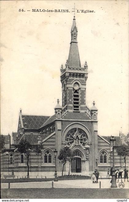 CPA Malo Les Bains L'Eglise