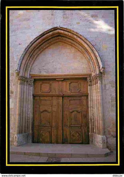 04 - Manosque - Porte Eglise St Sauveur - CPM - Voir Scans Recto-Verso
