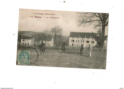 MANZAT LA GENDARMERIE