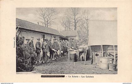 France - MARCHENOIR (41) Troupes américaines à la scierie pendant la Première Guerre - Les cuisines - Ed. Dousset