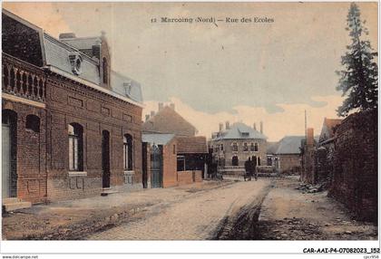 CAR-AAIP4-59-0363 - MARCOING - Rue des ecoles
