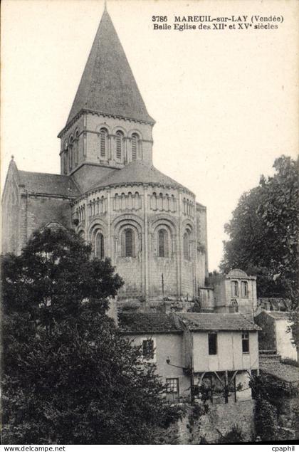CPA Mareuil sur Lay Vendee Belle Eglise
