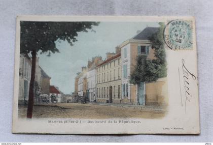 Marines, boulevard de la République, Val d'Oise 95