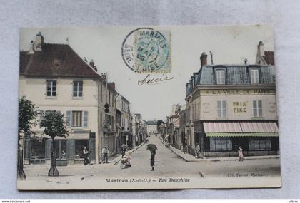 Marines, rue Dauphine, Val d'Oise 95