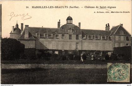 CPA Marolles-les-Braults Cahteau de Saint-Aignan FRANCE (1450903)
