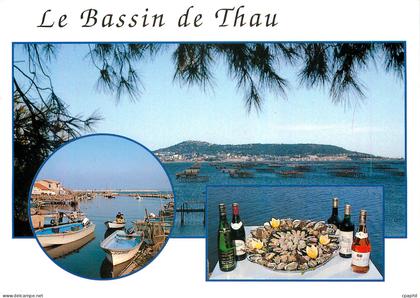 CPM Le Bassin de Thau Herault Sete et Marseillan Plage