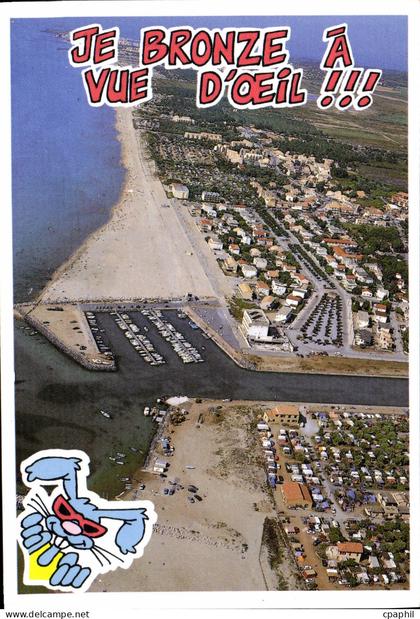 CPM Marseillan Plage les Campings
