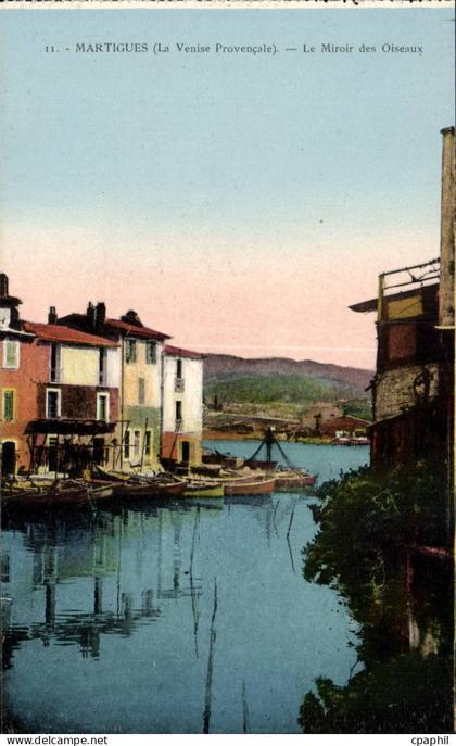 Martigues CPA Le miroir des oiseaux (la Venise provencale)