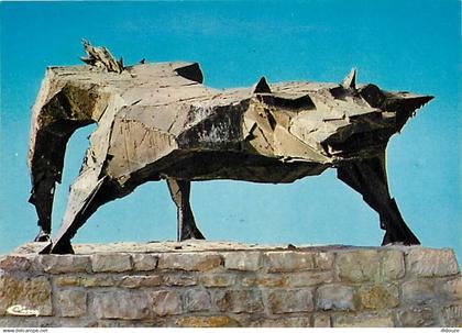 48 - Marvejols - Statue de la Bête du Gévaudan - CPM - Voir Scans Recto-Verso