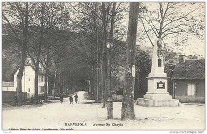 Marvejols : Avenue du Chayla