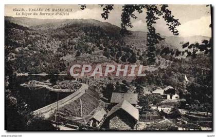 CPA Vallee de Masevaux La Digue du Barrage d'Alfeld