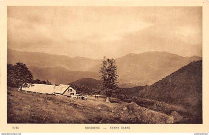 France - Rossberg (MASEVAUX) Ferme Gsang - Imp. - Ed. BRAUN & Cie, Dornach